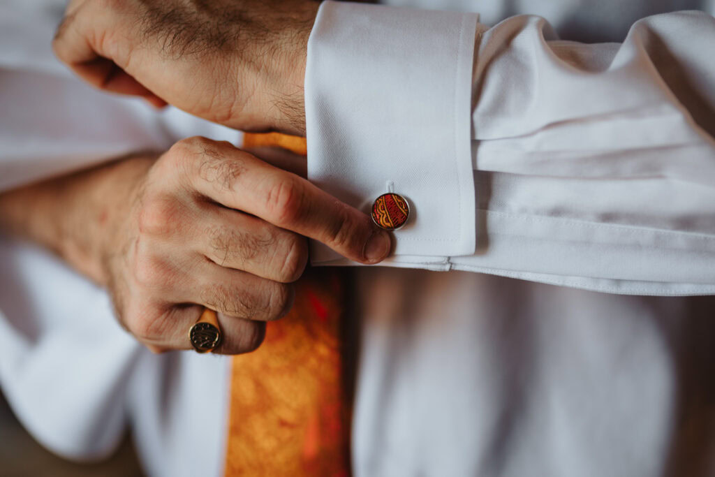 wedding details at Prestwold Hall
