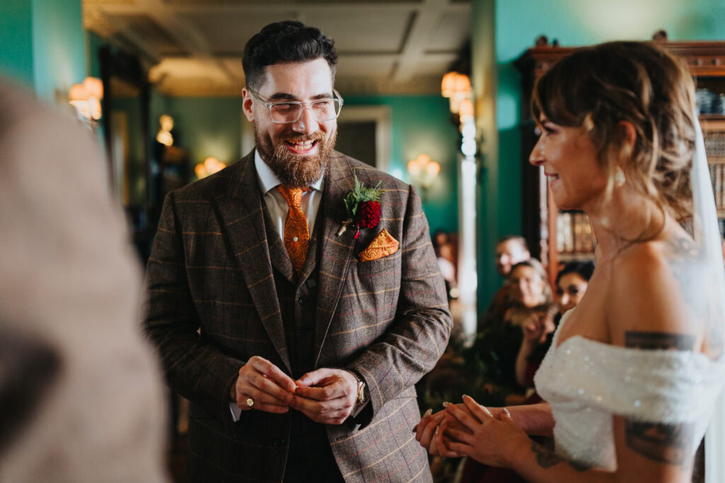 Prestwold Hall exchange the rings